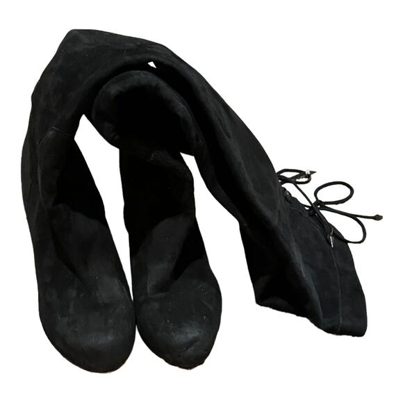 Sam Edelman  Kayla Boots Womens Over the Knee Suede High Heel  Size 8.5 - Picture 14 of 16